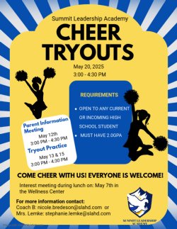Cheer Tryouts